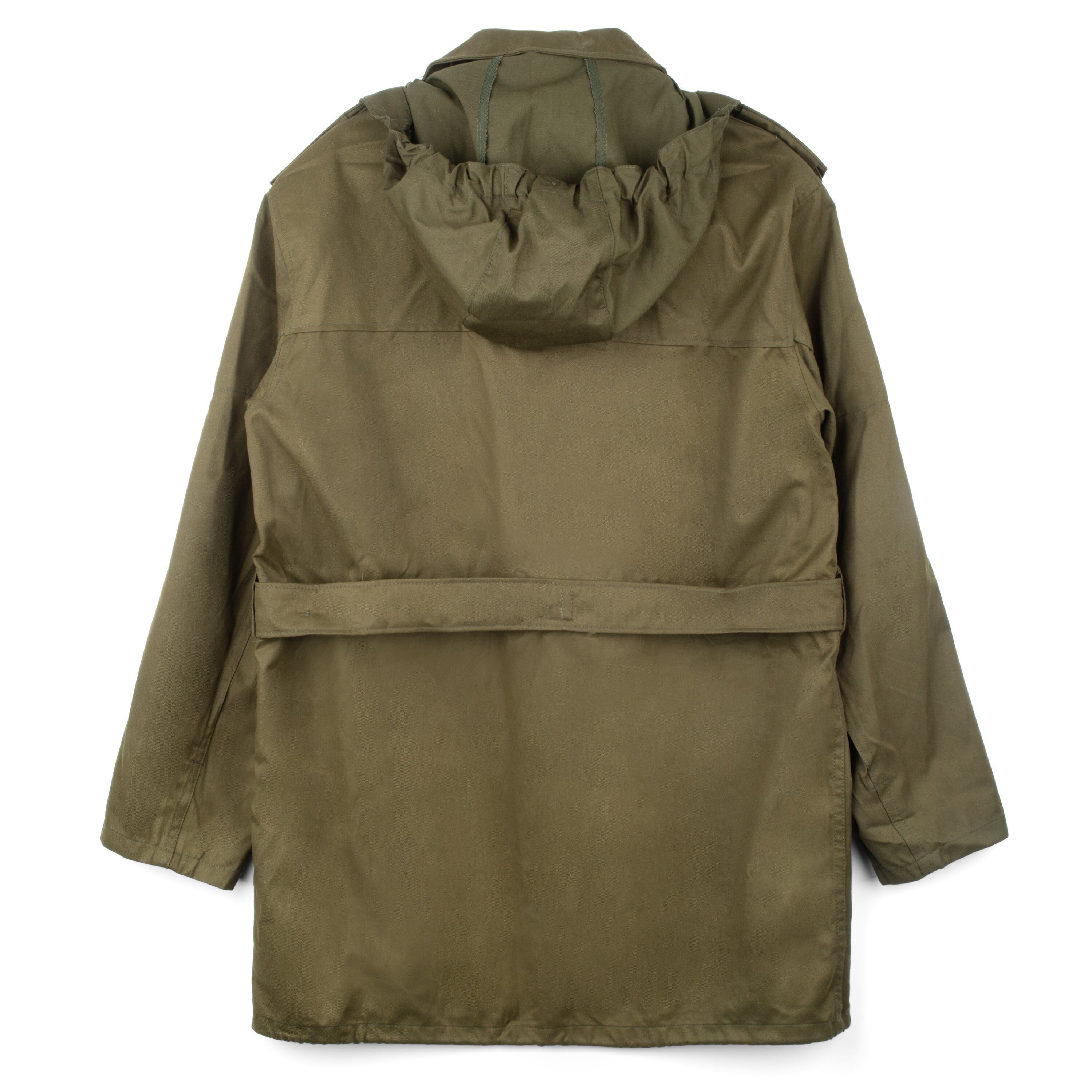 Czech Army Parka Parka Shell w Belt Hood