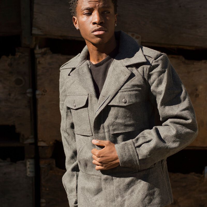 Finnish Wool Jacket - Army Navy image number 1