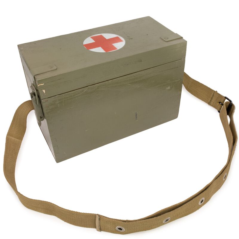 Czech Army Wooden Medical Box, , large image number 2