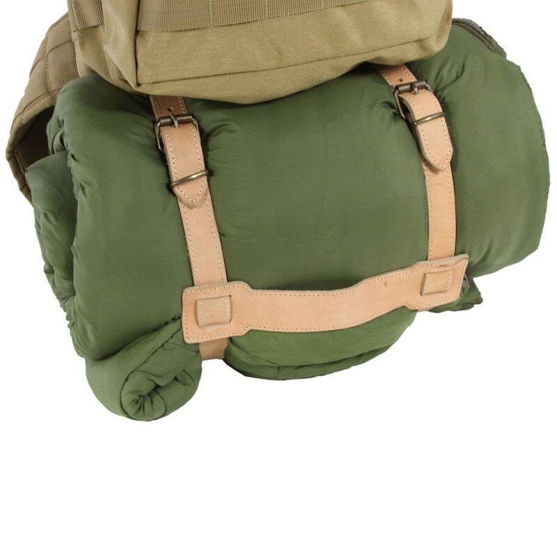Leather Carrier for Blanket, Bedroll, or Sleeping Bag, , large image number 4