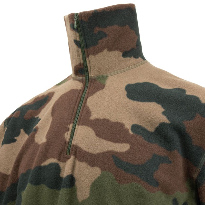 French Army Woodland Fleece Jacket image number 2