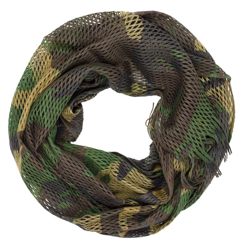 Italian Special Forces Woodland Camo Sniper Scarf Shemagh, , large image number 0