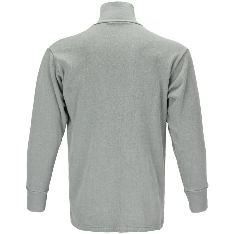 Dutch Army 1/4 Zip Long Sleeve Shirt | Grey, , large image number 2