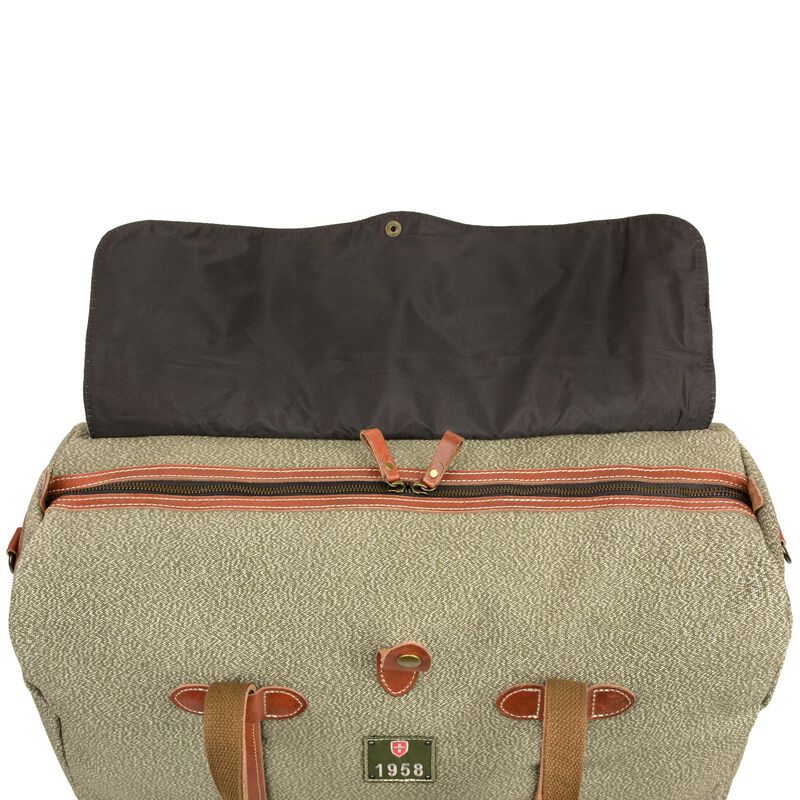 Swiss Salt & Pepper Duffel Bag | Reproduction, , large image number 1
