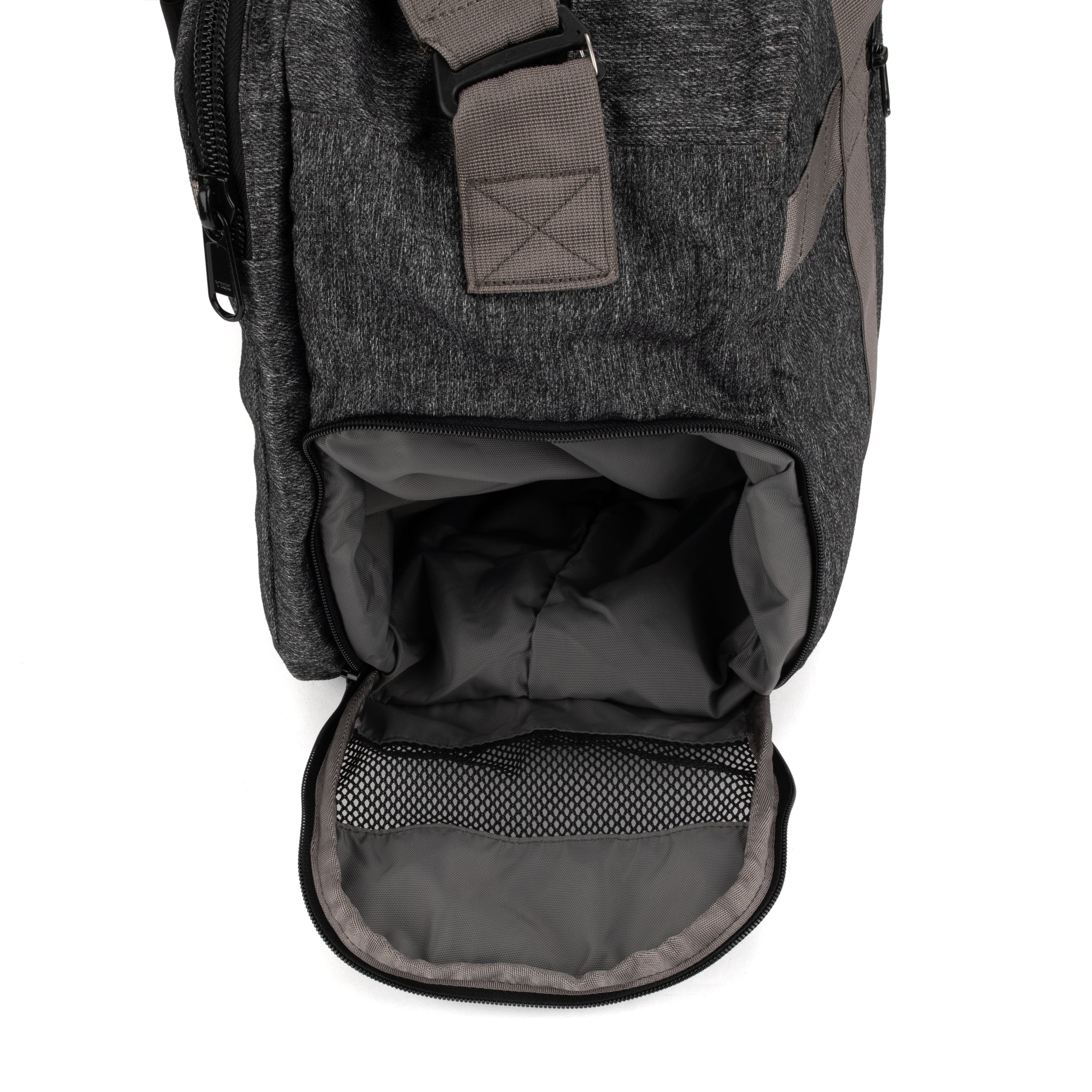 ◇ILLIGO◇ Utility Duffel Bag Dark Silver UTILITY DUFFEL BAG CREAM - illigo | 60% - Asian Fashion